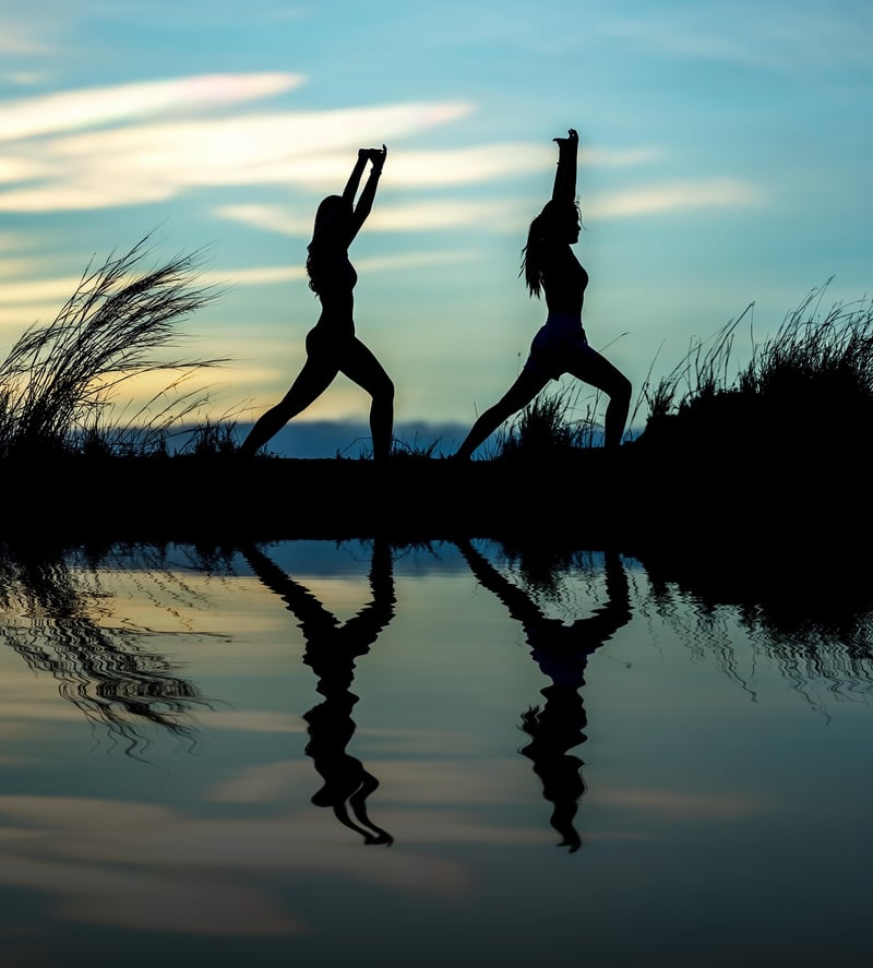 Meditation Silhouette